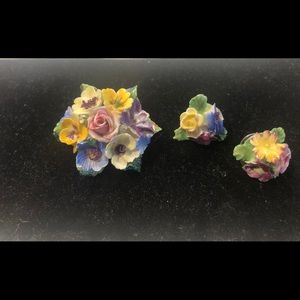 Vintage Stafford floral pin
